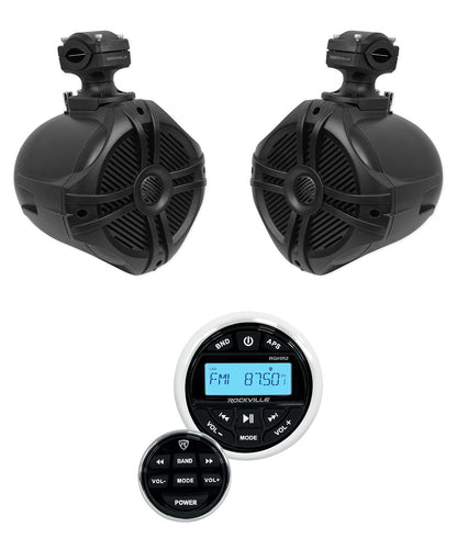 RWB70B Black 2-Pack + Marine Gauge Receiver Bundle