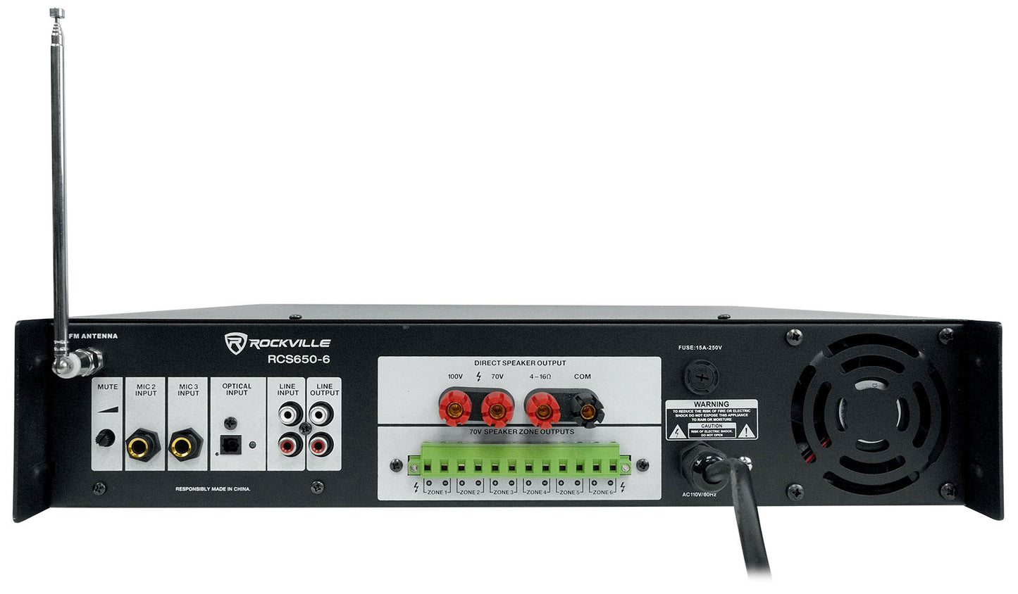 Control 67 P/T White 10-Pack + RCS650-6 Bundle