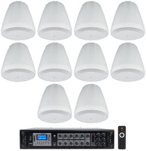 Control 64P/T White 10-Pack + RCS350-6 6-Zone 350W Amp Bundle