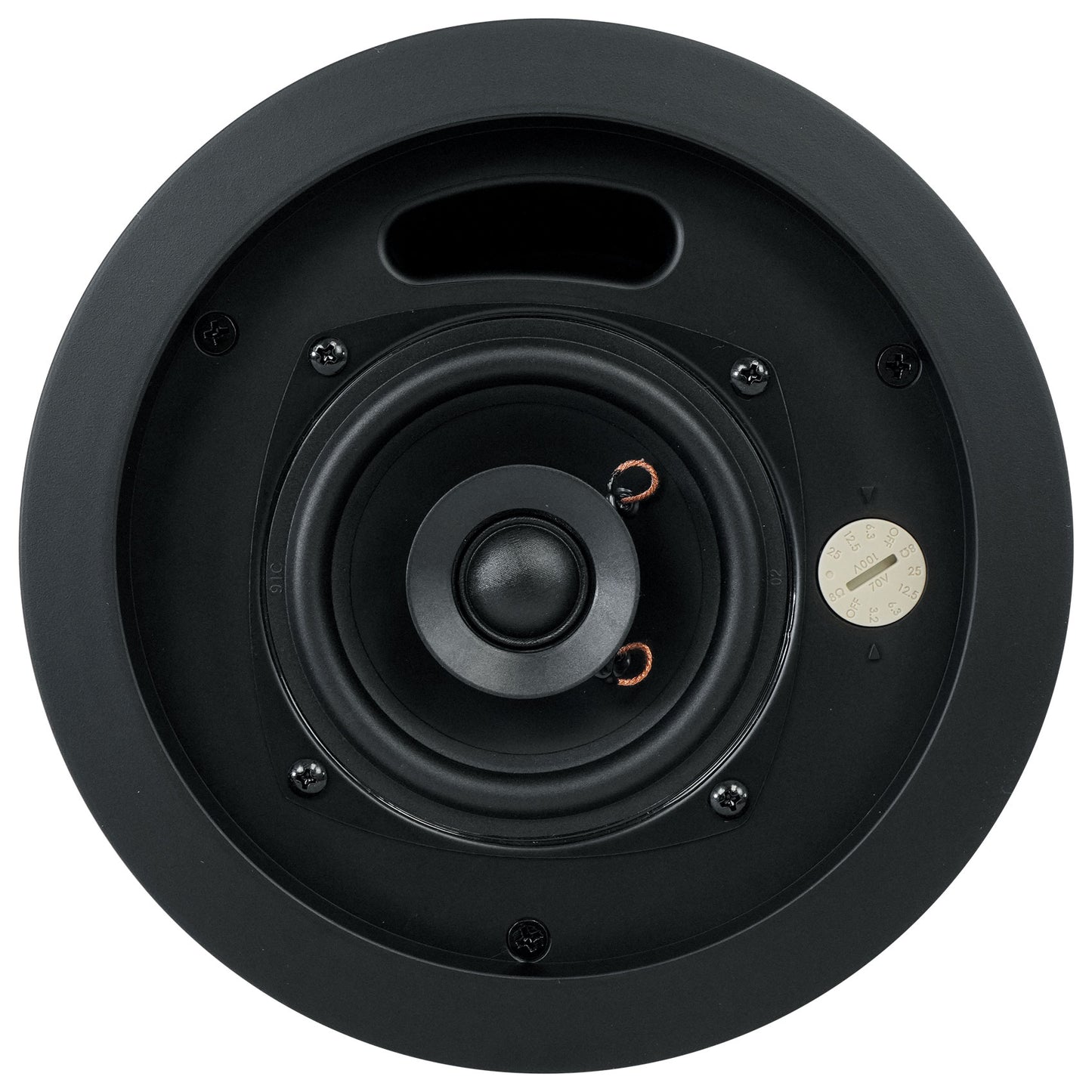 CONTROL 14C/T Black 4-Pack + RCS180-6 6-Zone 180W Amp Bundle