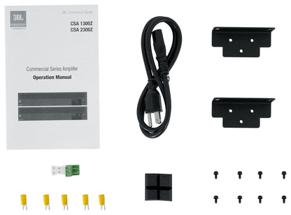 JBL CSA1300Z 70v Commercial Amplifier + (14) White In-Ceiling Speakers CSA 1300Z