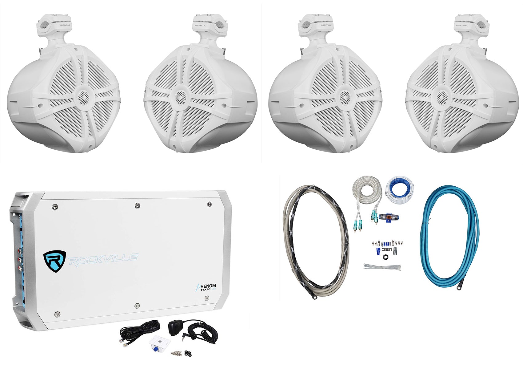 RWB90W 4-Pack + RXM-S6 + RMWK4 Bundle