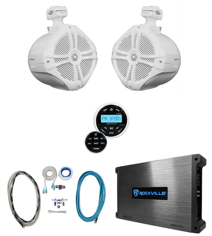 RWB90W White + RGHR2 Receiver Bundle