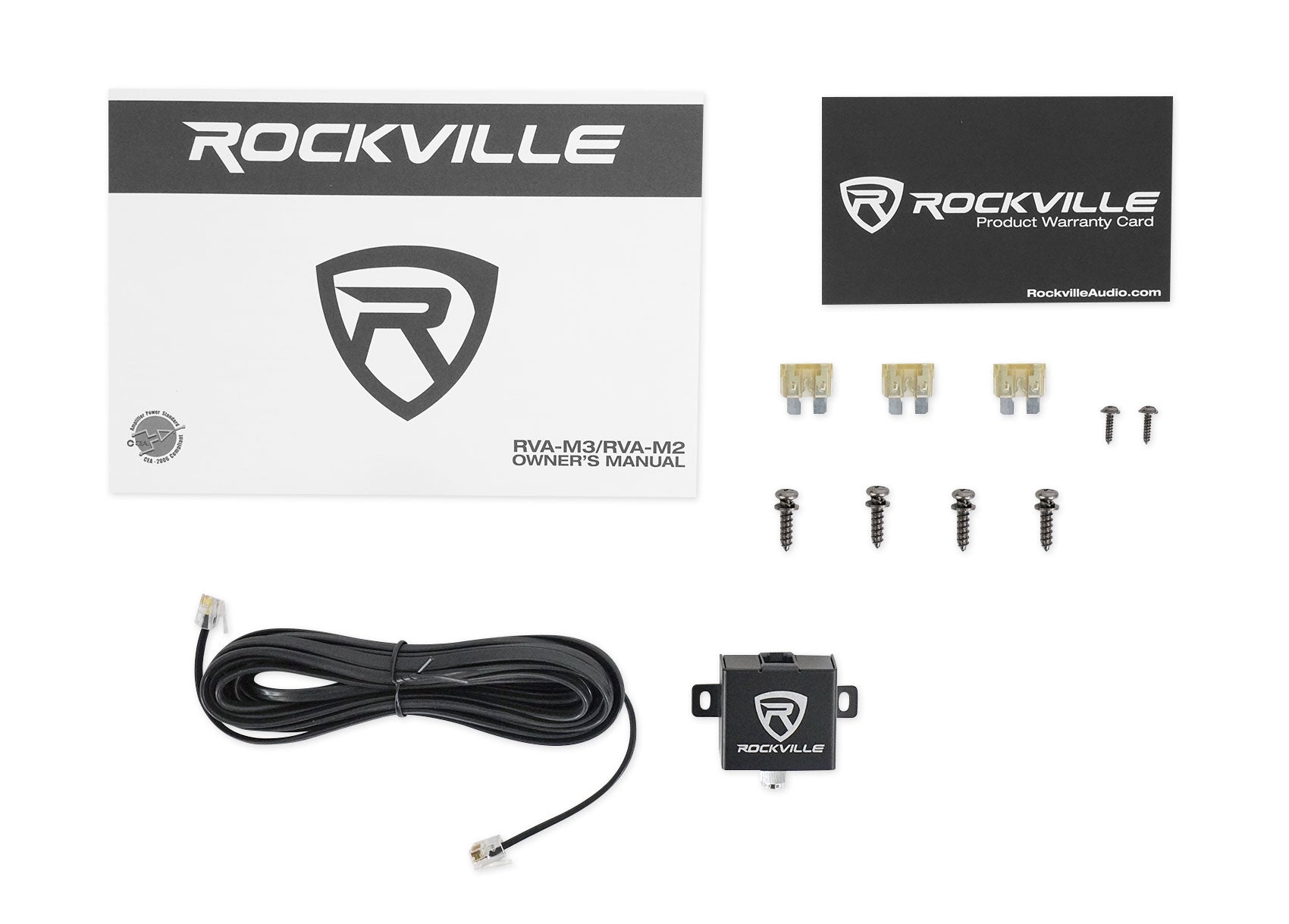 Rockville W10K5S2 2-Pack + RVA-M2 Bundle