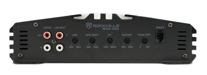 Rockville W10K5S2 2-Pack + RVA-M2 Bundle