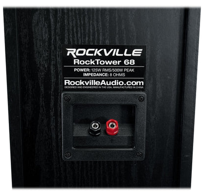RPA60BT Receiver + RockTower 68B 2-Pack Bundle