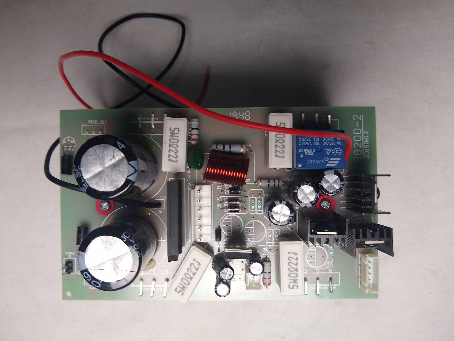 RPG2X12 AMP BOARD WITH HEATSINK