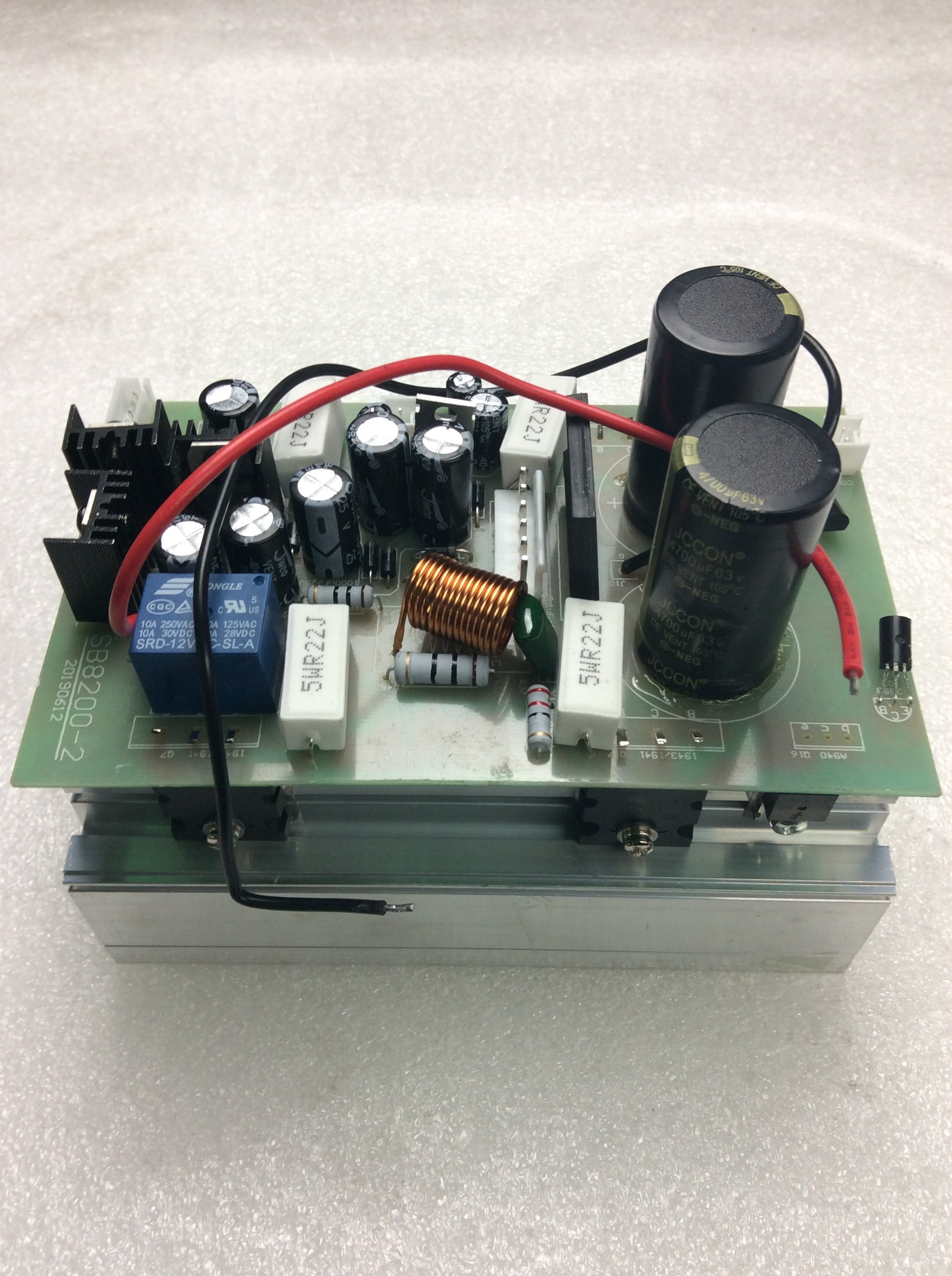 RPM80BT AMP BOARD WITH HEATSINK