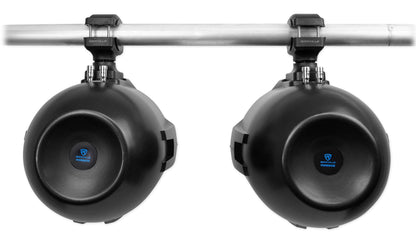 RWB90B Black 8" 2-Pair 4-Pack + MUD100.4 Amplifier Bundle