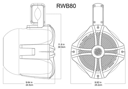 2-Pair RWB80B+SM4.1000D RZR