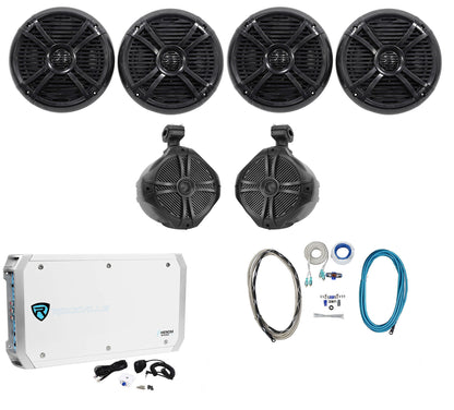 RMSTS80B Black 4-Pack + RWB90B + RXM-S6 + RMWK4 Bundle