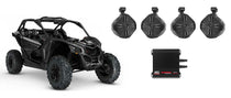 RWB90B Black 8" 2-Pair 4-Pack + MUD100.4 Amplifier Bundle