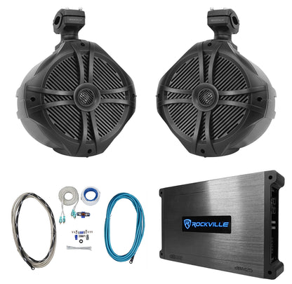 RWB90B Black + DBM25 Marine Amplifier Bundle