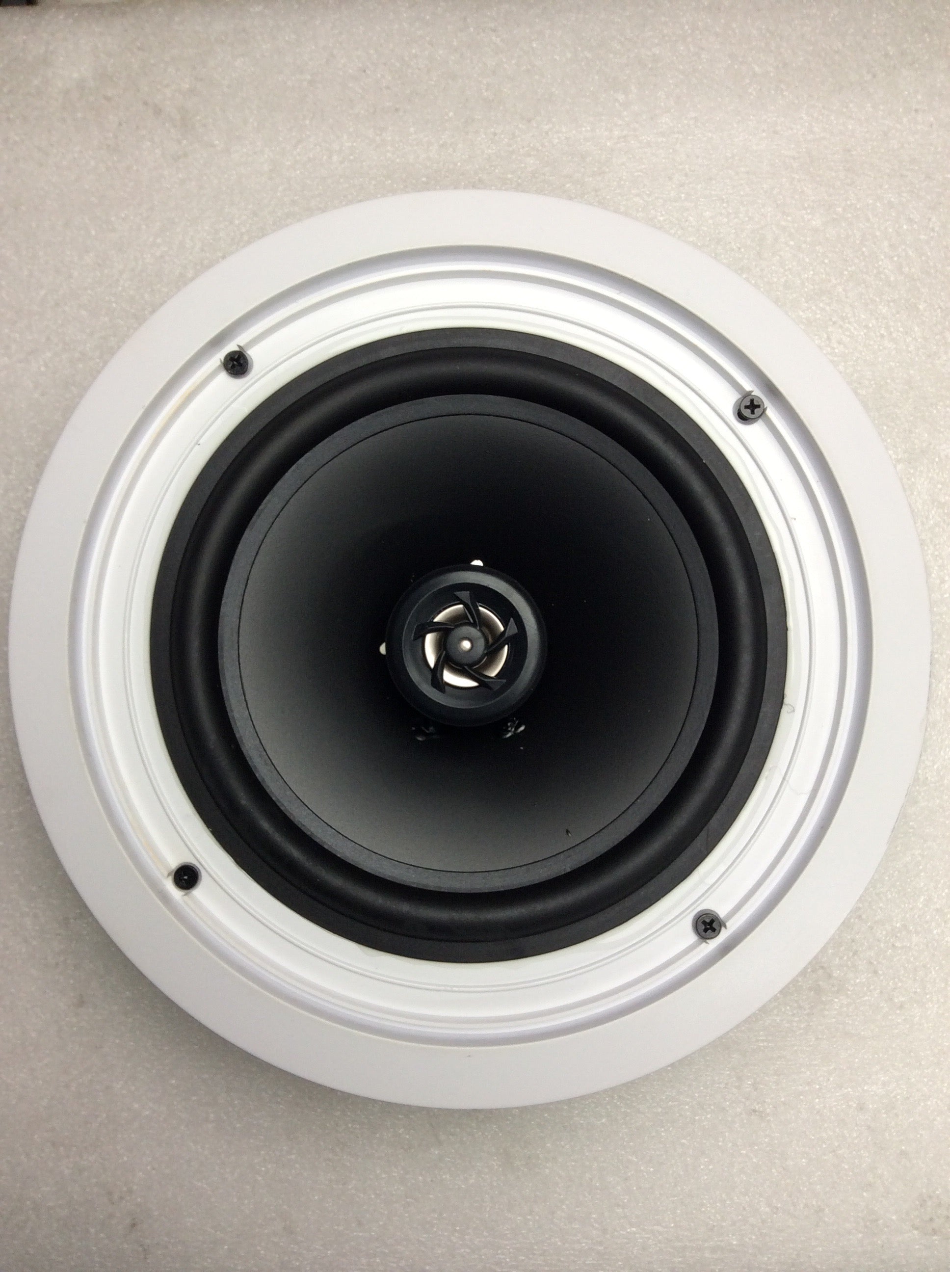 CCL6T WHITE SINGLE SPEAKER WITHOUT GRILL