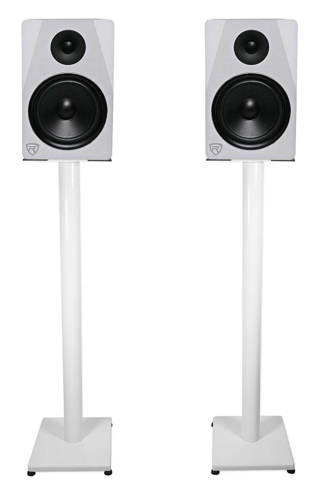 ELITE-5W White + RS37W White Stands Bundle
