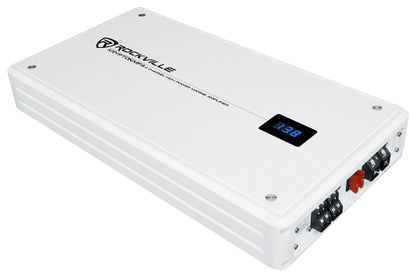 KRYPTON MF4 White Marine Amplifier + RMWK4 Wiring Kit Bundle