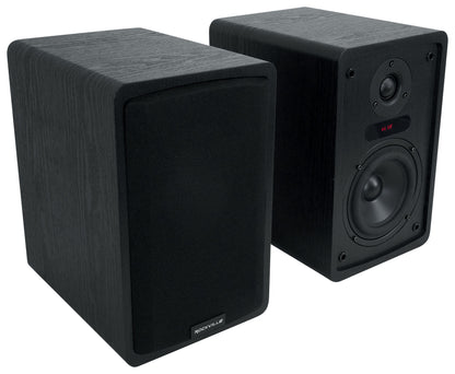 ELITE-5B Speakers + RHT28 Stands + Rock Shaker 8 Sub Bundle
