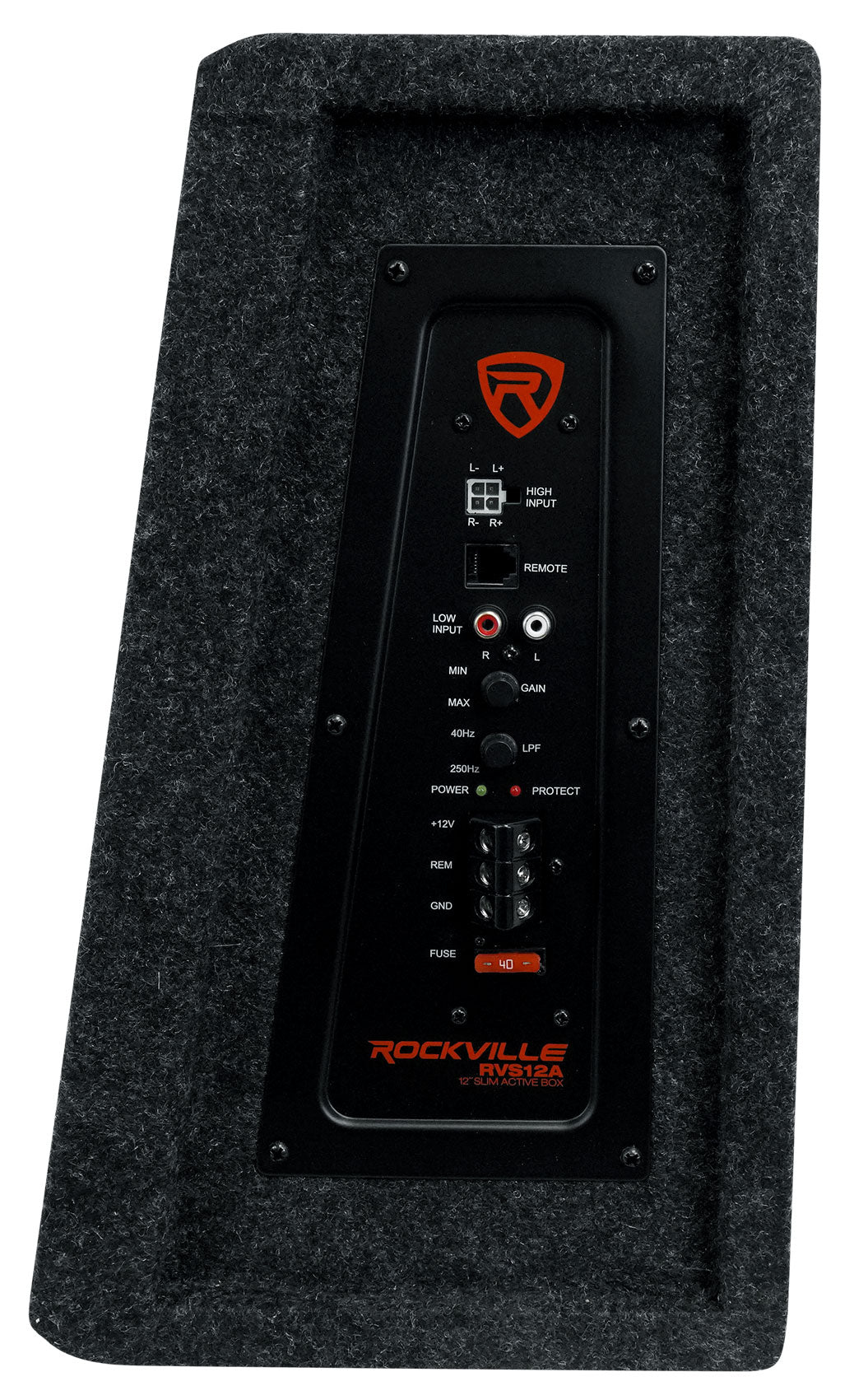 RVS12A 12" + RWK81 Amp Kit Bundle