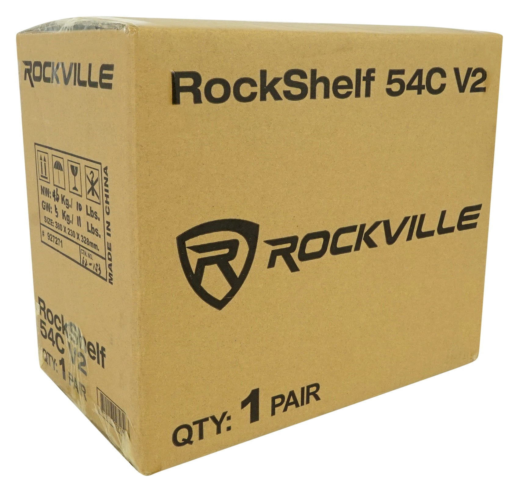RockShelf 54C Wood 2-Pack + BLUAMP 21 Silver Bundle