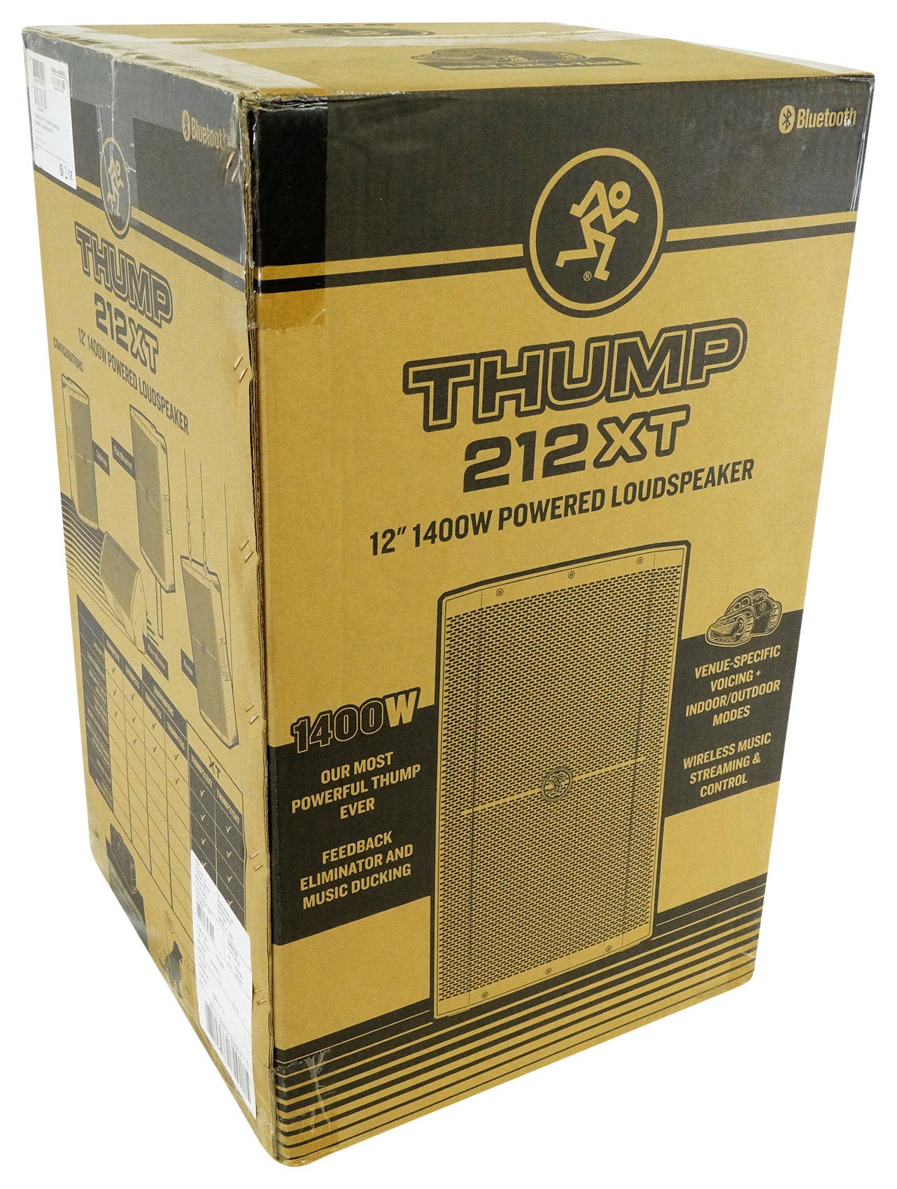 Mackie Thump212XT 12" 1400 Watt Powered DJ PA Speaker+Tripod Stand Thump 212XT