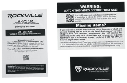 G-AMP 10 + PRO-M50 Headphones Bundle