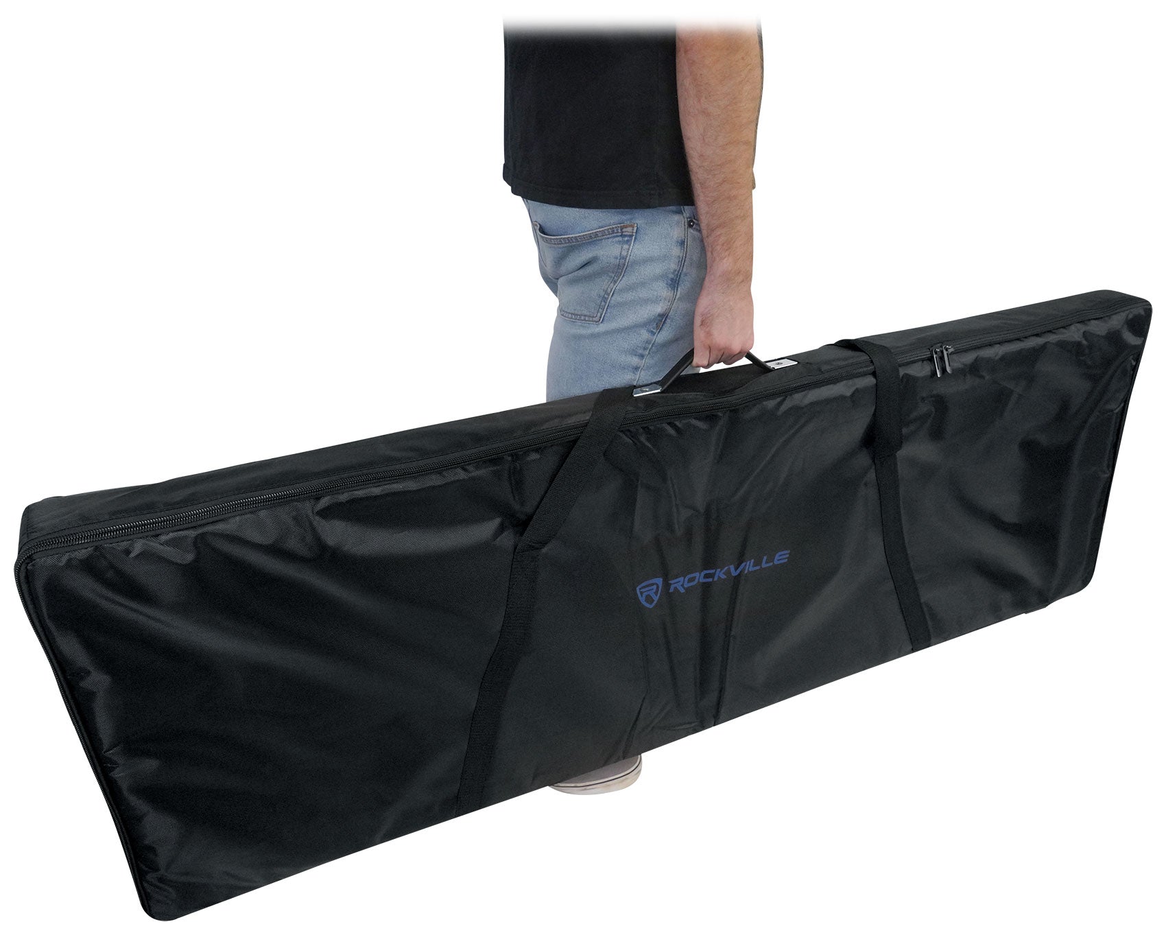 RFAAC DJ Facade + Adjustable DJ Table Bundle