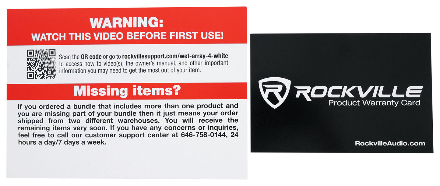 WET ARRAY 4 WHITE 10-Pack