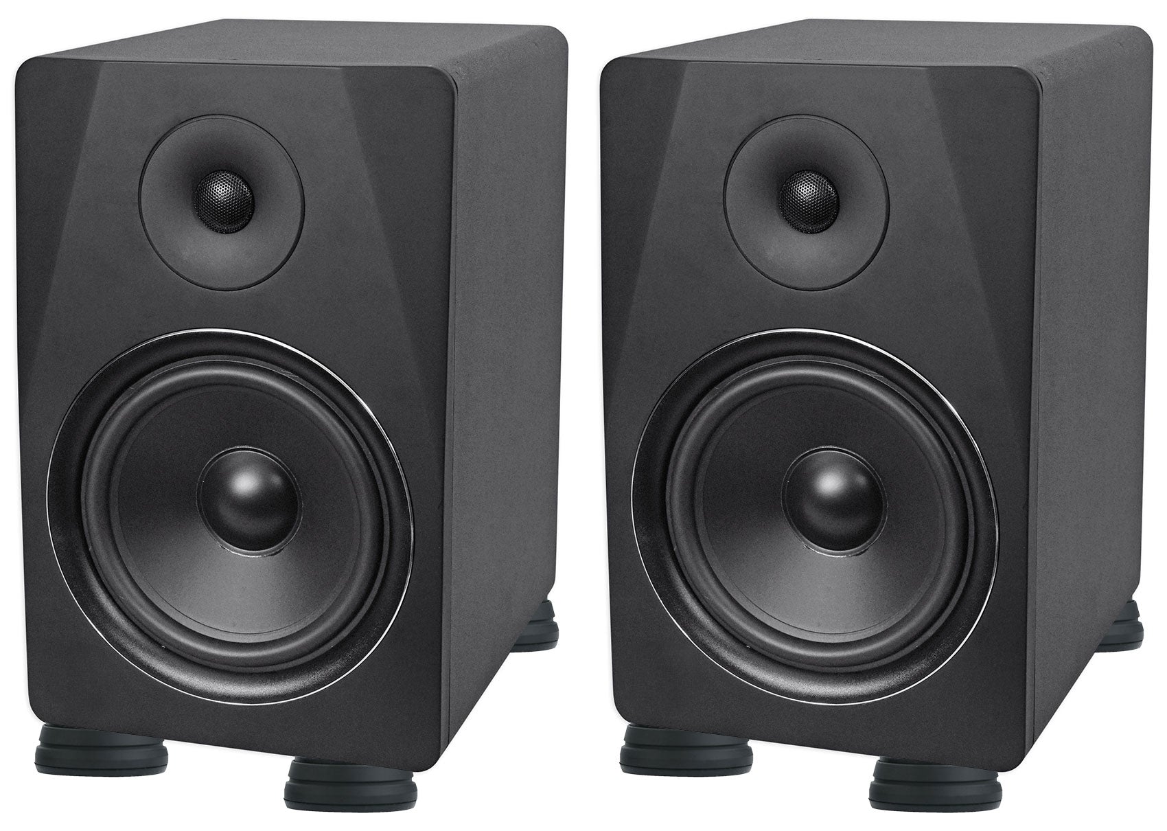 DPM8B Black 2-Pack + ISOPAD Isolation Feet Bundle
