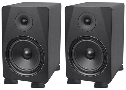 DPM8B Black 2-Pack + ISOPAD Isolation Feet Bundle