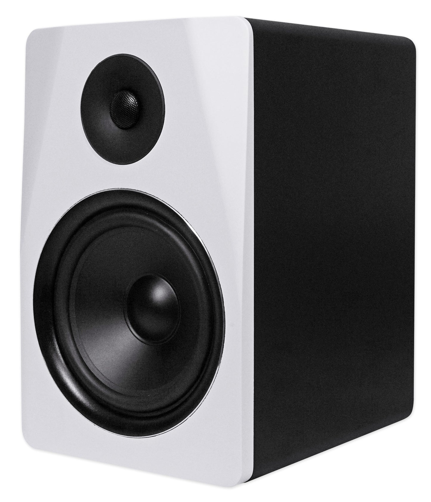 DPM8W White 2-Pack + RVSM1 Stands Bundle