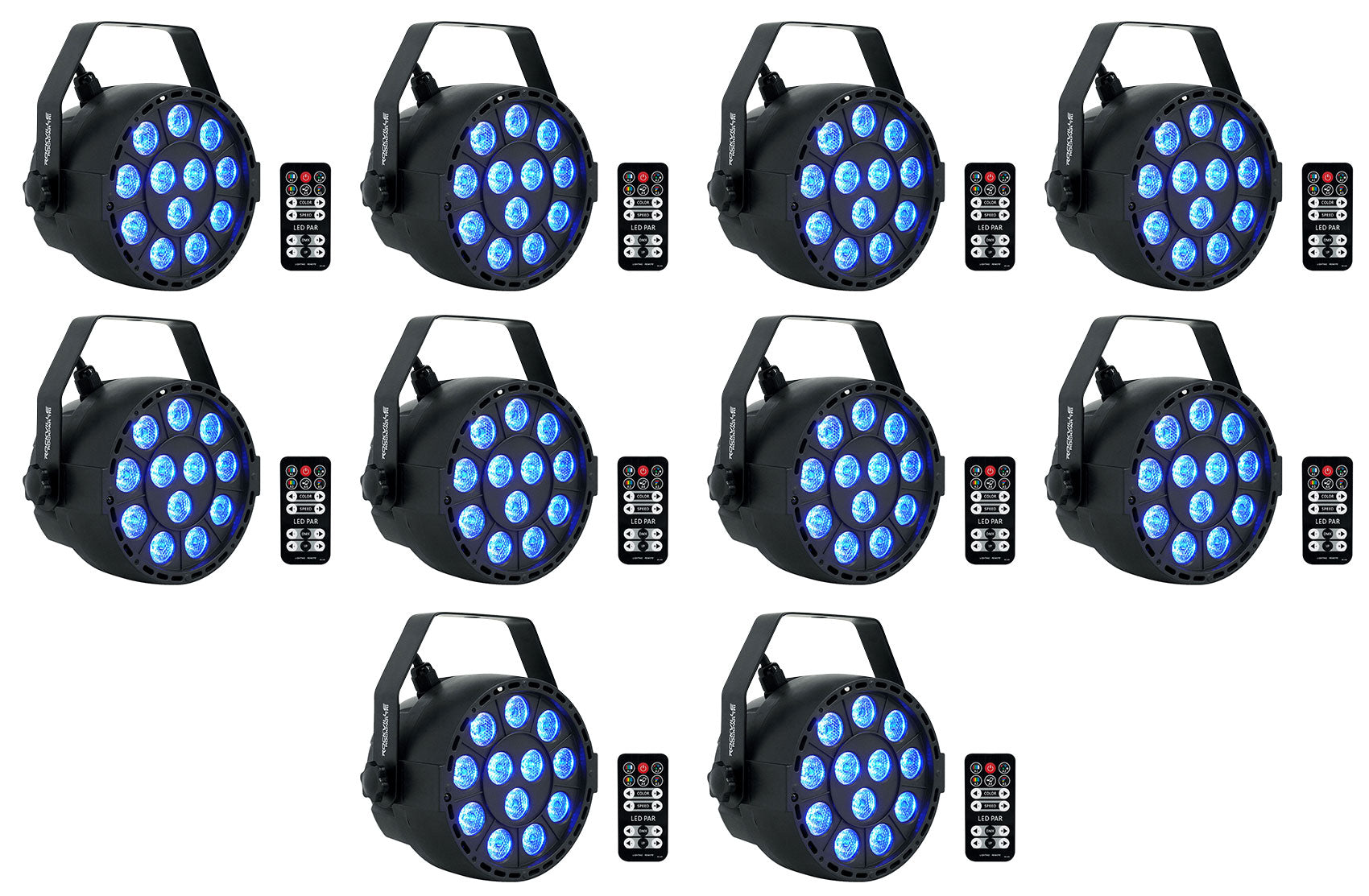 ROCKPAR TRI BLACK 10-Pack