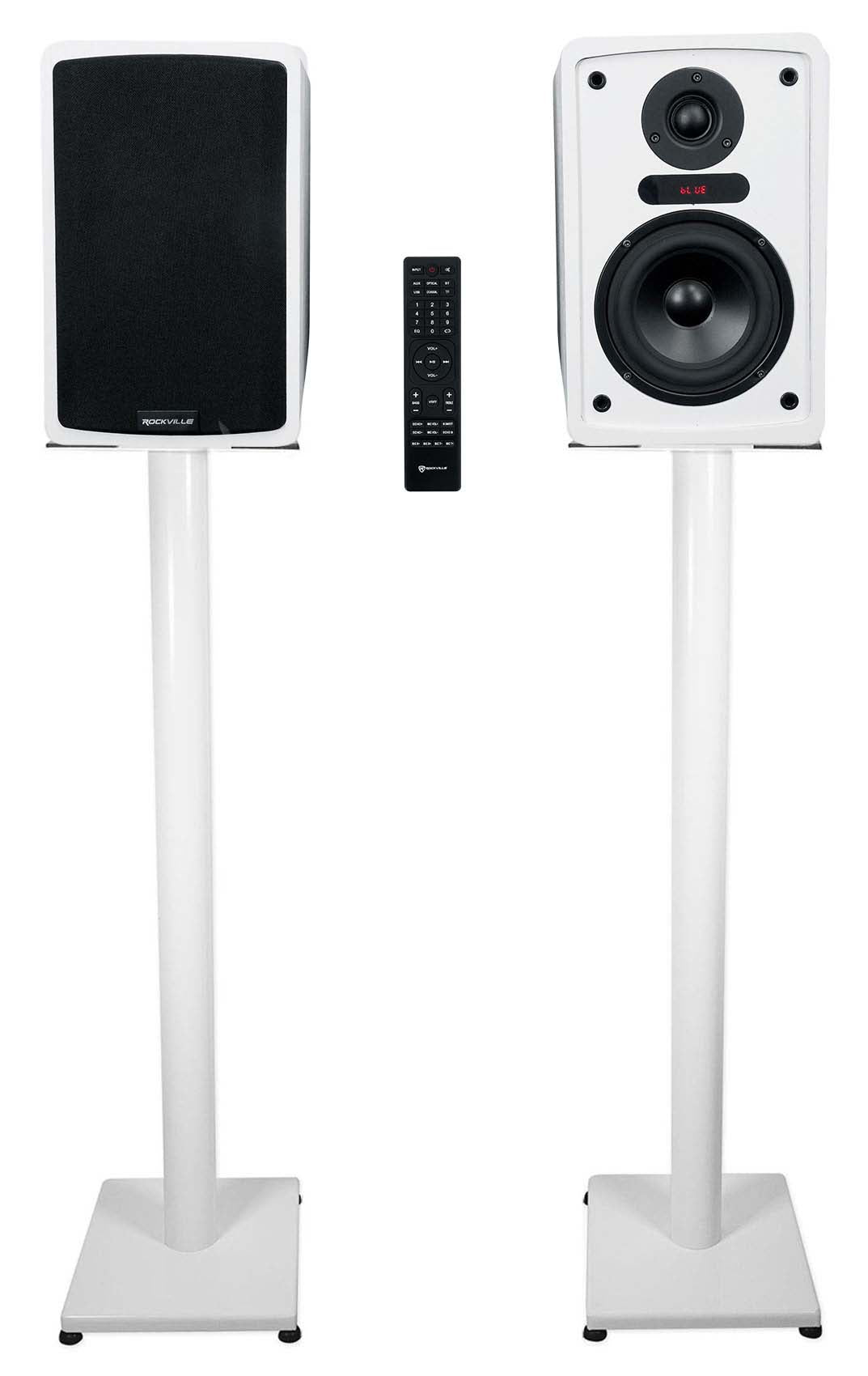 ELITE-5W White + RS37W White Stands Bundle