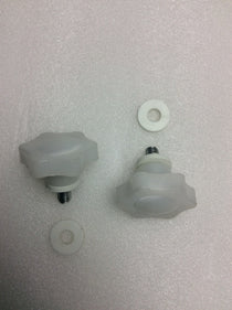 BATTERY PAR 60 BRACKET TIGHTENING KNOB (white pair)
