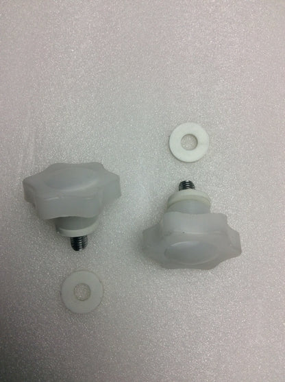BATTERY PAR 60 BRACKET TIGHTENING KNOB (white pair)