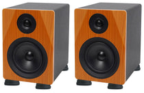 DPM5C Wood 2-Pack + ISOPAD Isolation Feet Bundle