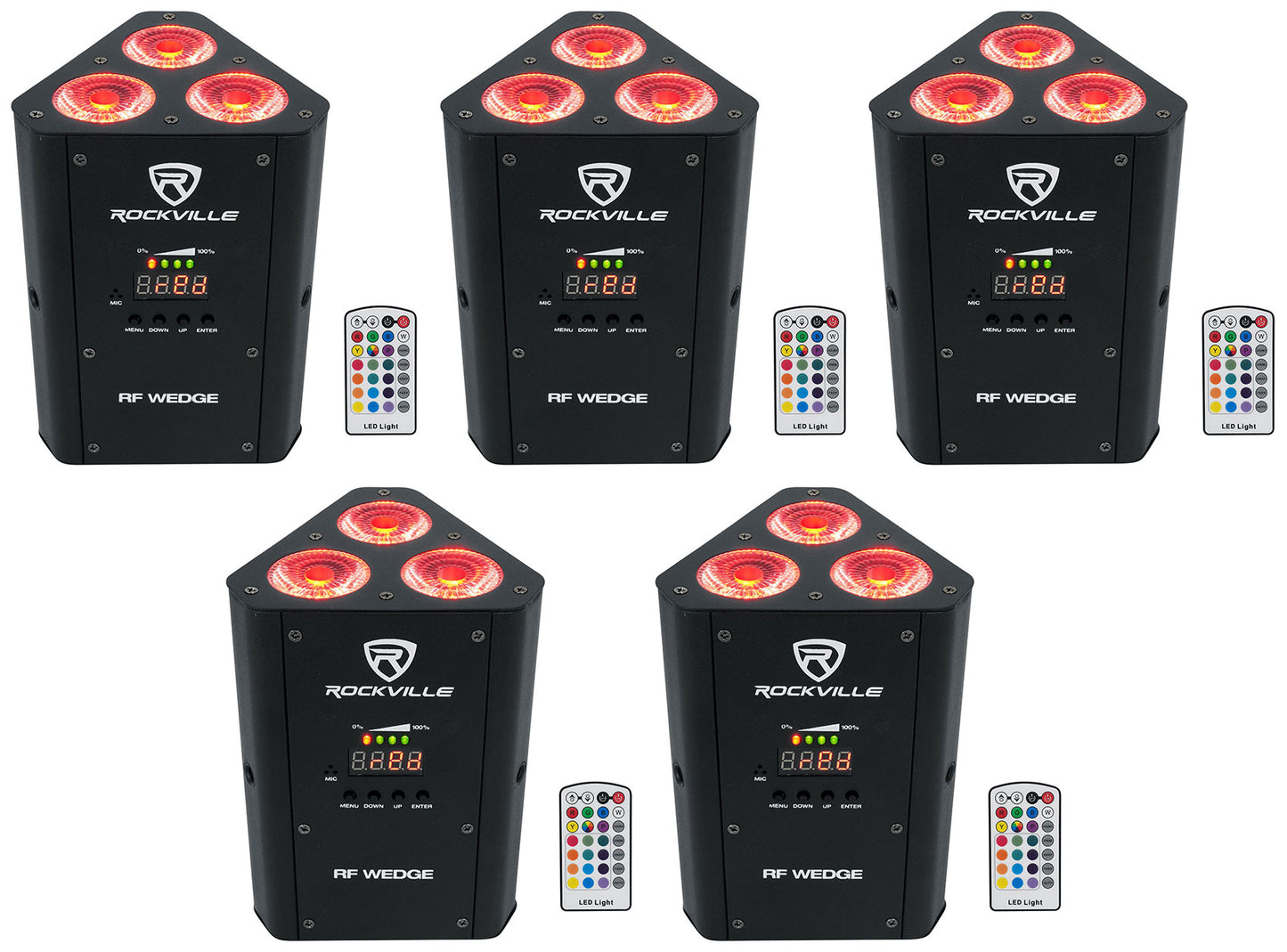 RF WEDGE BLACK 5-Pack