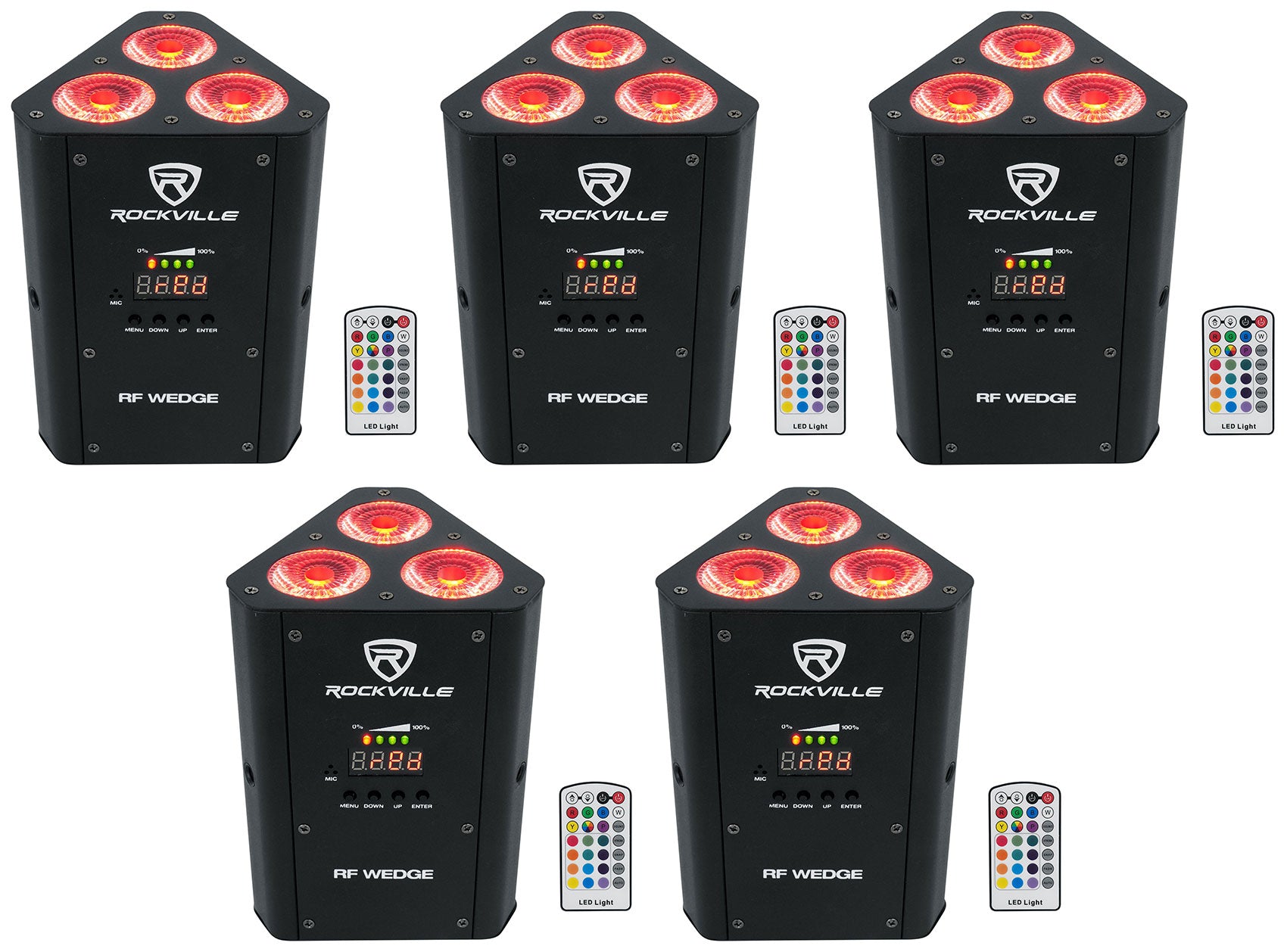 RF WEDGE BLACK 5-Pack