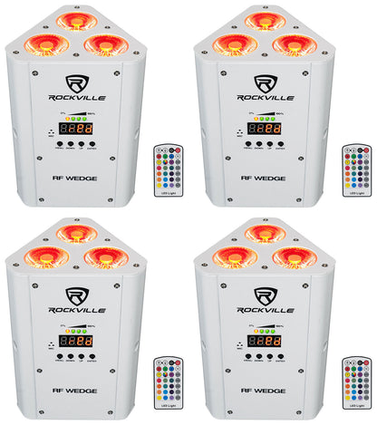 RF WEDGE WHITE 4-Pack