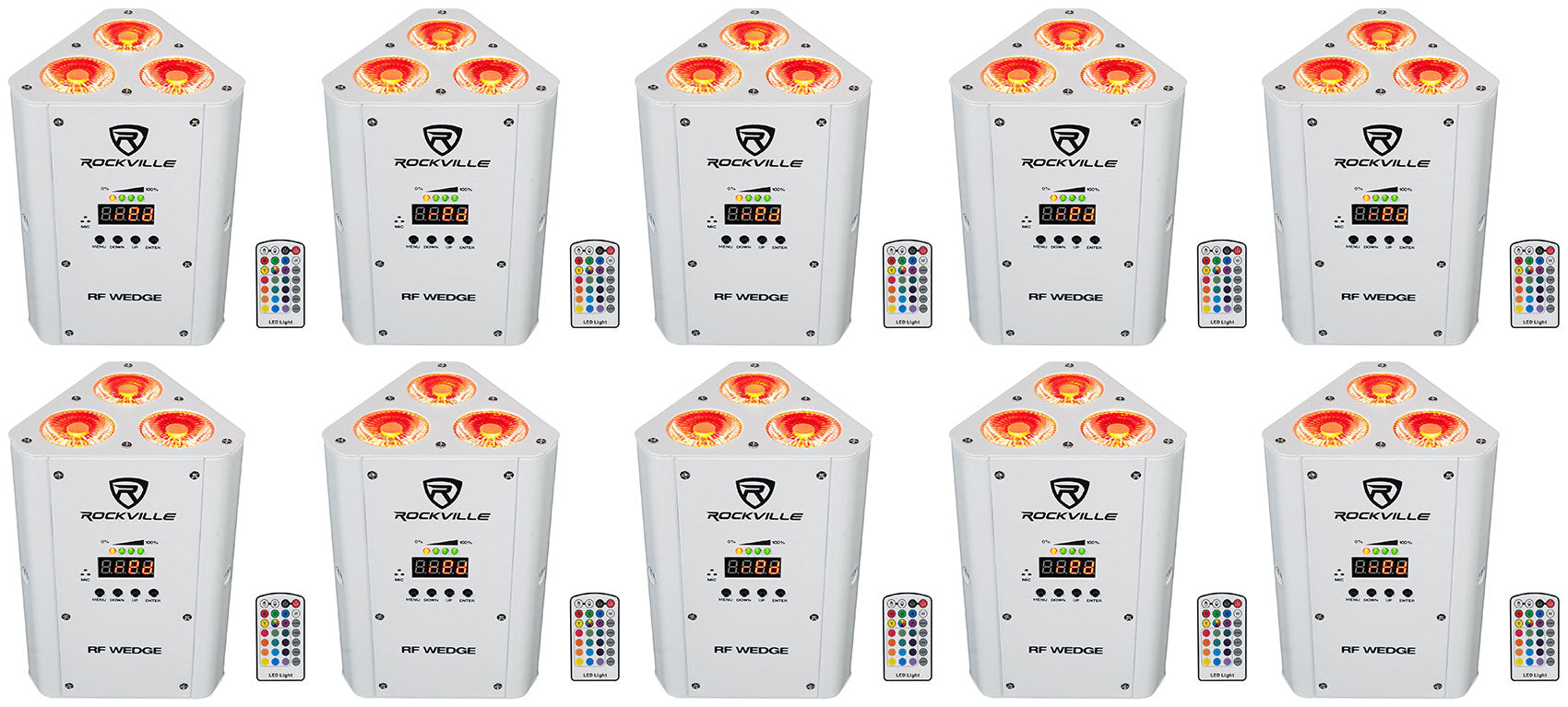 RF WEDGE WHITE 10-Pack