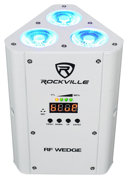 RF Wedge White 10-Pack + RLB30 Lighting Bags Bundle