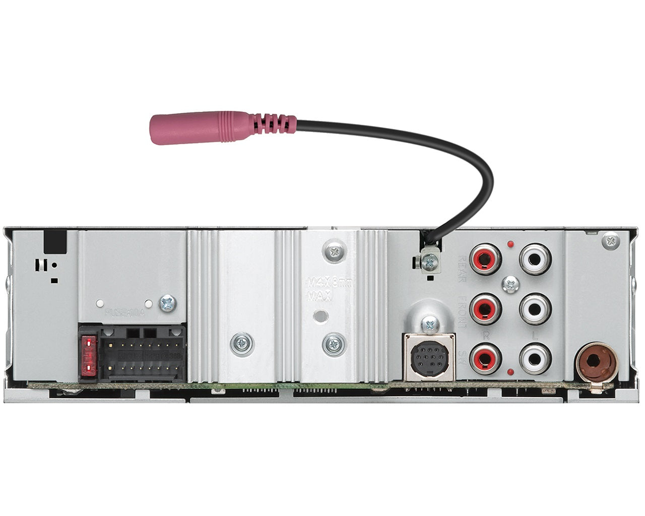 JVC KD-X480BHS 1-Din Car Stereo Bluetooth/USB/XM Ready/Alexa/HD Radio+AUX Cable