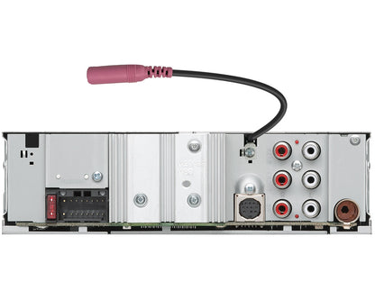 JVC KD-X480BHS 1-Din Car Stereo Bluetooth/USB/XM Ready/Alexa/HD Radio+AUX Cable