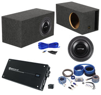 Destroyer 12 + Krypton‑M5 Amplifier + 12" SPL Enclosure Bundle