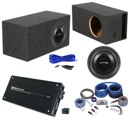 Destroyer 12 + Krypton‑M5 Amplifier + 12" SPL Enclosure Bundle
