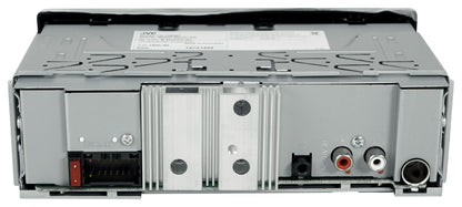 JVC KD-X280BT 1-Din Car Stereo Receiver w/Bluetooth/USB/13-Band EQ+AUX Cable