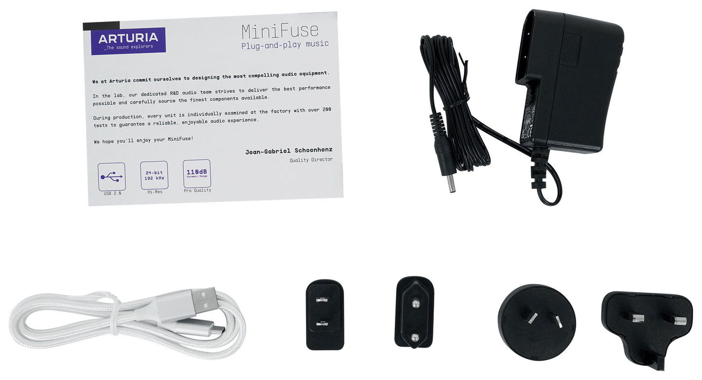 Minifuse 4 White+(2) RCM03+(2) PRO-M50