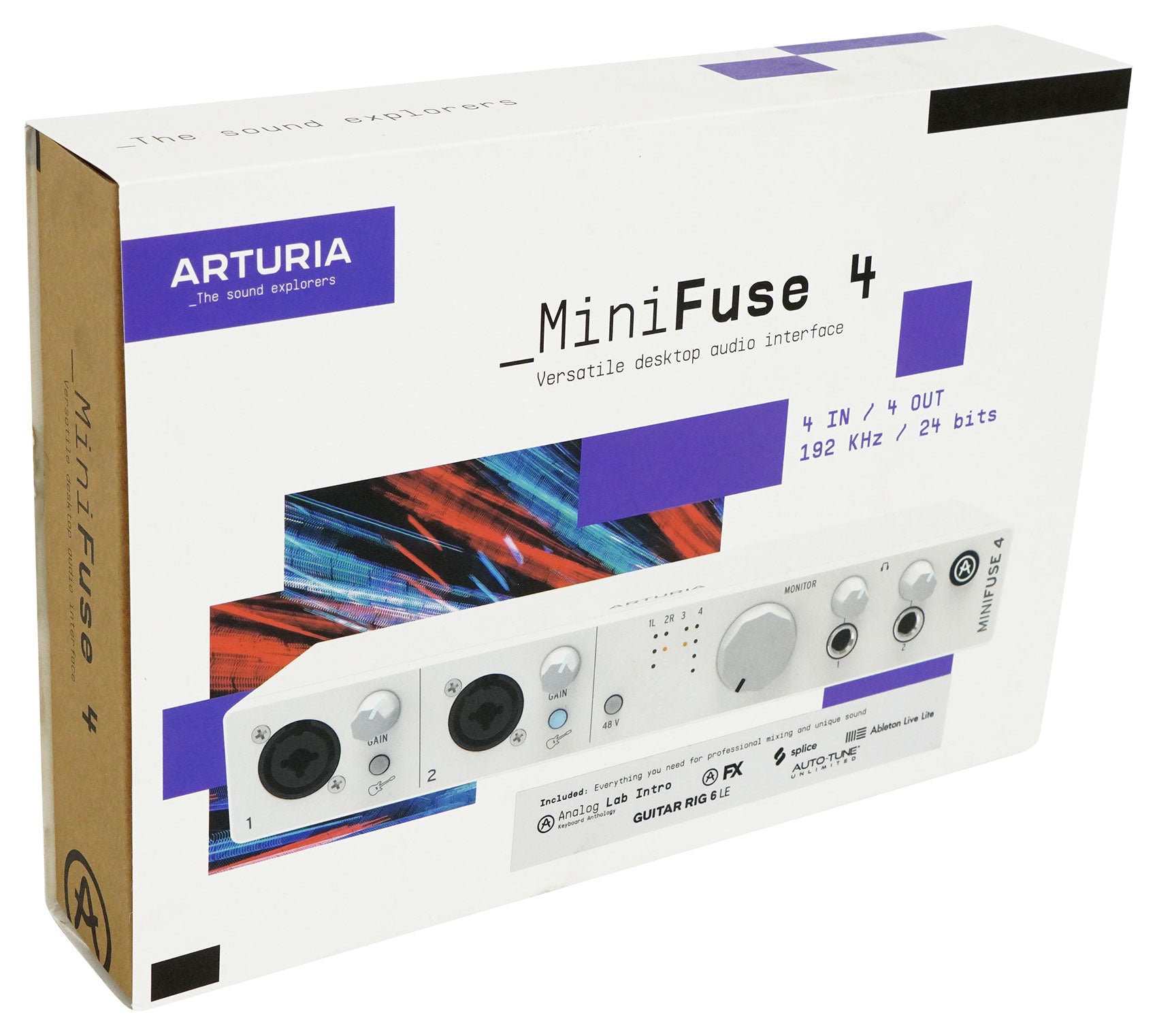 Minifuse 4 White+(2) RCM03+(2) PRO-M50