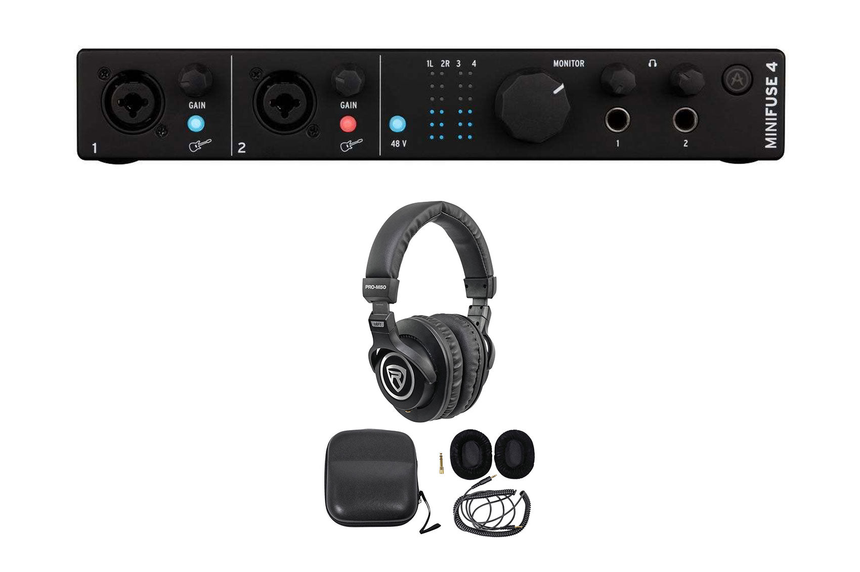 Minifuse 4 Black+PRO-M50