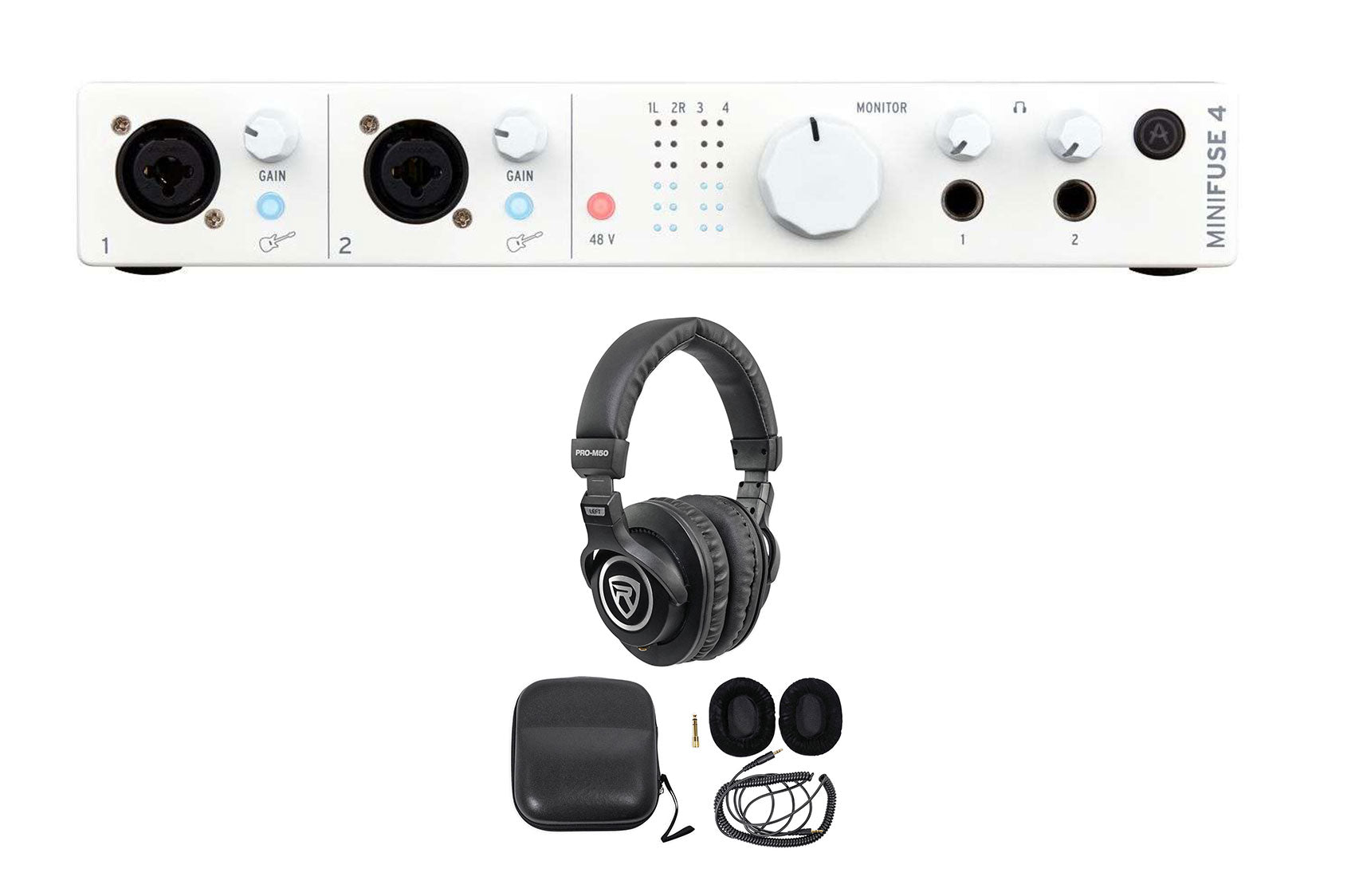 Minifuse 4 White+PRO-M50