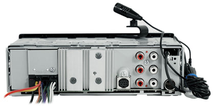 JVC KD-X38MBS 1-Din Marine Stereo Receiver w/Bluetooth/USB+(4) 6.5" LED Speakers